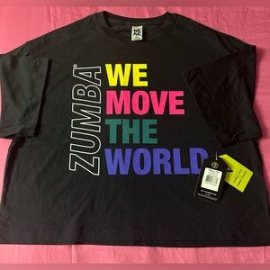 Crop top Zumba shirt